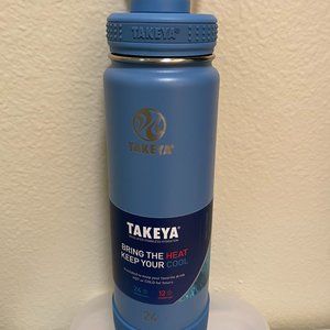 **Brand New Takeya 24 ounce Spout Lid in Bluestone